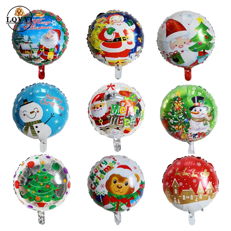 50 шт Рождественские шары Санта ClauseSnowman Рождественская елка новогоднее