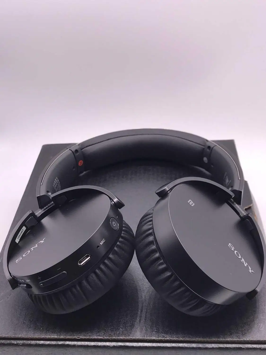 Б/у sony MDR-XB650BT Extra Bass Bluetooth NFC беспроводные наушники-черный