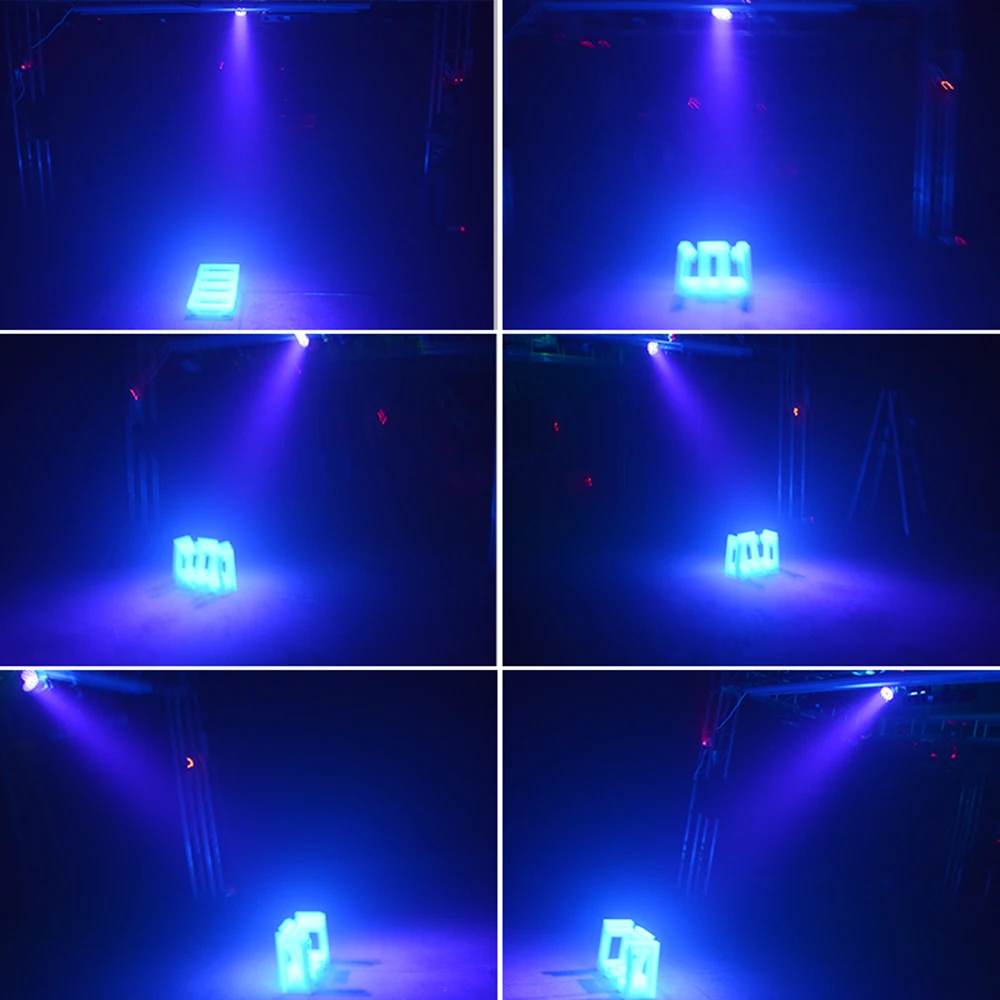 DJ проектор DMX512 мастер-раб 54 Вт УФ светодиодный светильник для сцены 3x18 S RGB