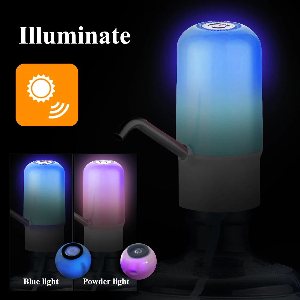 USB зарядка диспенсер для воды портативная бутылка питья беспроводной