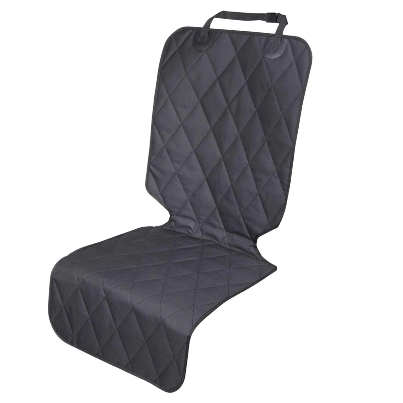 

Dog Car Seat Covers with Universal Fit, Pet Car Seat Protectors with Anti-Slip Backing for Most Cars, SUVs & MPVs Black