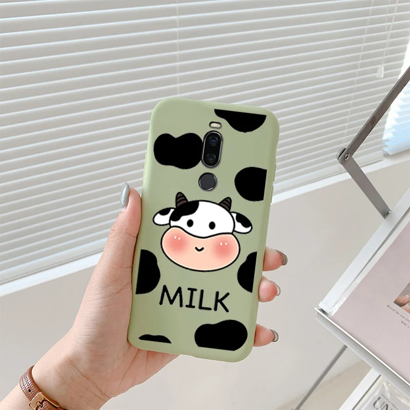 Cute Animal Pattern Phone Cover For Meizu X8 Case Cartoon Soft Silicone Painted Shell Shockproof Protection Bags 