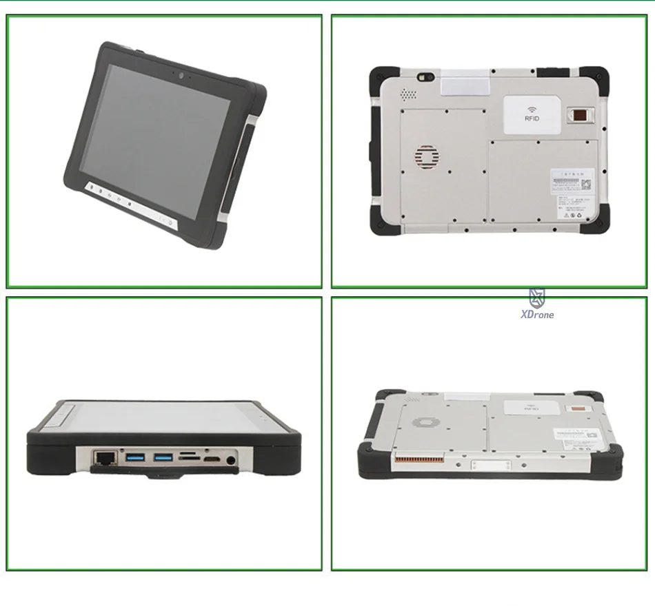 US $1.588.80 Fanless Rugged Windows 10 Home Industrial Tablet PC Linux Intel I3 8GB RAM I7 101 Screen M2 4G LTE Fingerprint Stylus RFID