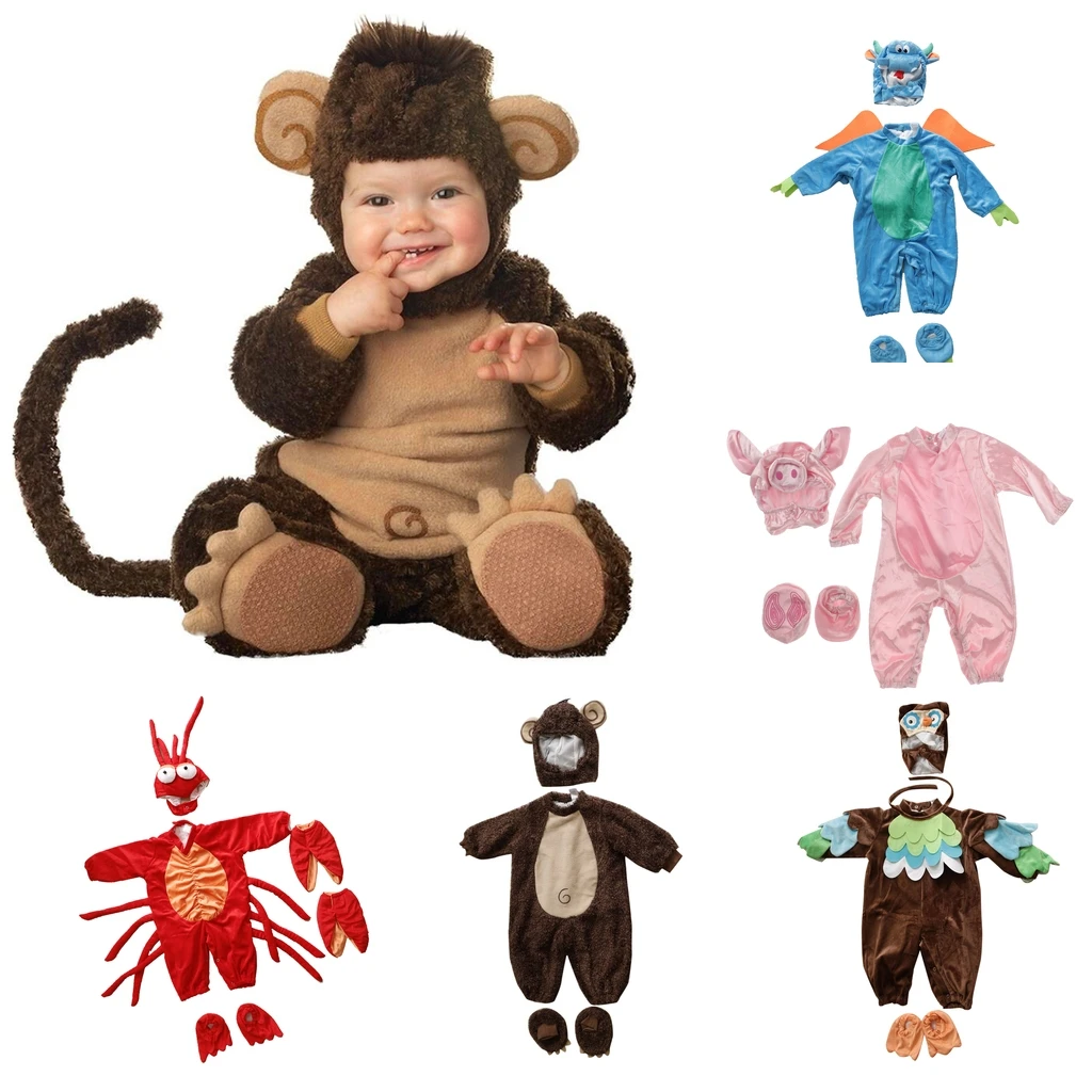  Baby Halloween Christmas Fancy Dress Up Costume Outfit Animal Babygrow Book Week
