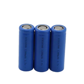 

3.7V 1200mAh 16500 Rechargeable Li-ion Battery for LED Torch Flashlight electronic product batteries