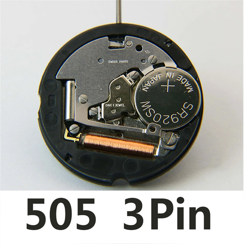 Quartz Horloge Beweging Voor Ronda 505 Horloge Vervangende Onderdelen Datum  Op 3 'Datum Op 6' Met Batterij Aanpassen stem|Smart Accessories| -  AliExpress