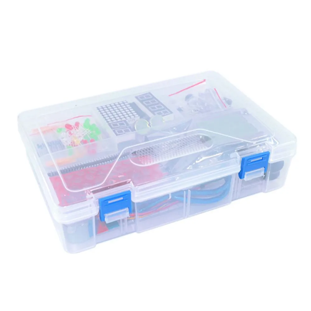 

Starter Kit Development Board Kit Project Starter Kit w/Tutorial Compatible for Arduino UNO r3