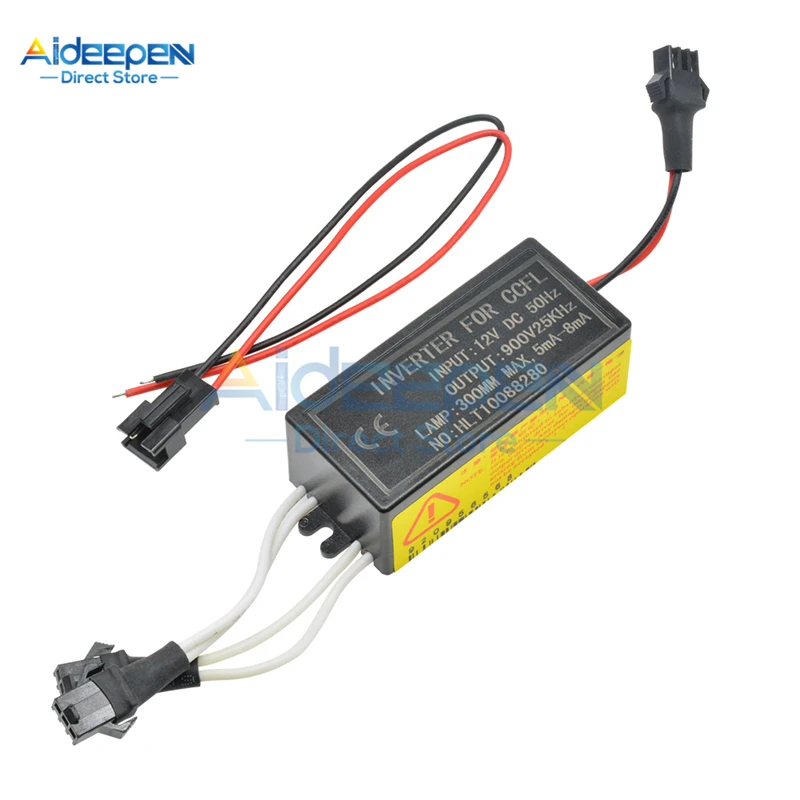 1pcs Waterproof Ccfl Inverter Dc 12v To 900v 5 8ma Car Inverter Male Connection For Ccfl Angel Eyes Driver Projector Lens Light Inverters Converters Aliexpress