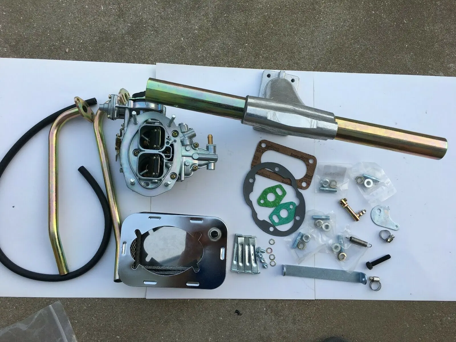 Sherryberg Fajs 32/36 Dfev Carb Kit For Vw Bug Super Beetle Dune Buggy Rep. er Empi