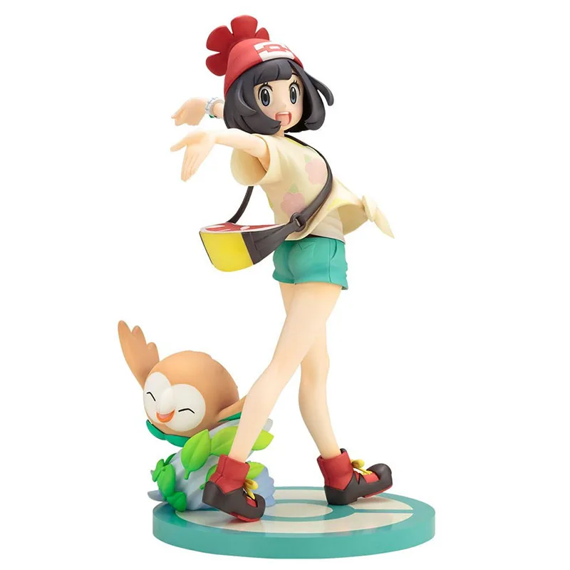 Экшн-фигурка Takara Tomy аниме Sun and Moon Selene с Rowlet модель игрушек коллекционная