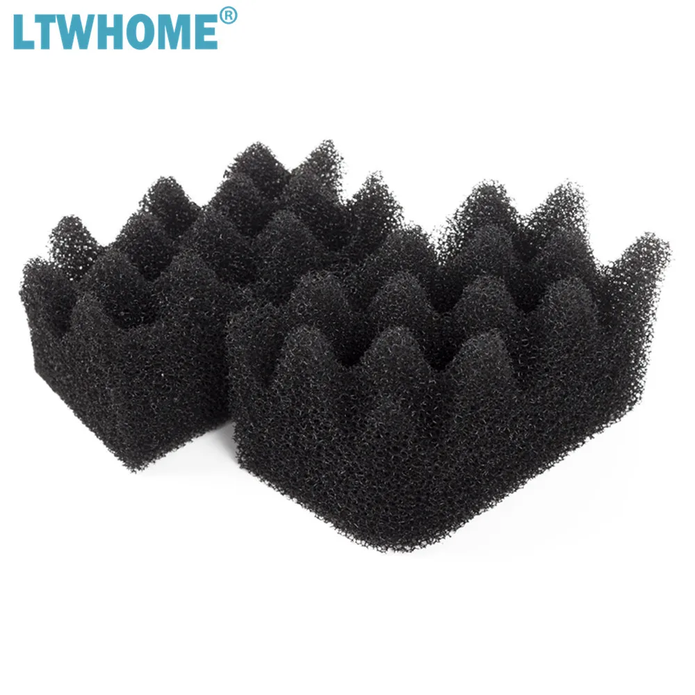 LTWHOME биопенопластовые фильтрующие прокладки подходят для Fluval 304/305/306/404/405/406|filter