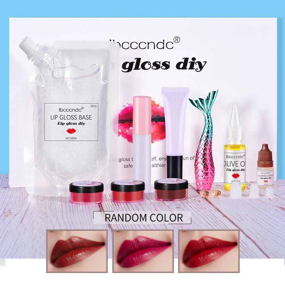 Blue Zoo Diy Lip Gloss Base Gel Set Diy Moisturizing Matte Lip Glaze Making Material Set Handmade Cosmetic Lasting Lip Gloss Set Aliexpress