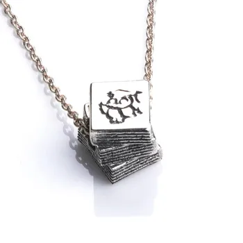 

Original 925 Sterling Silver Bead New Owl Book Beads Fit Pandora Women Bracelet & Necklace Diy Jewelry