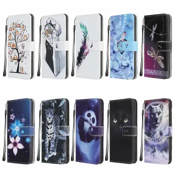 

Funny Leather Case For Xiaomi Redmi Note 9 Note9 Pro Max Fundas Cartoon Wallet BOOK Flip Cover With Redmi Note 9S Coque capa Bag