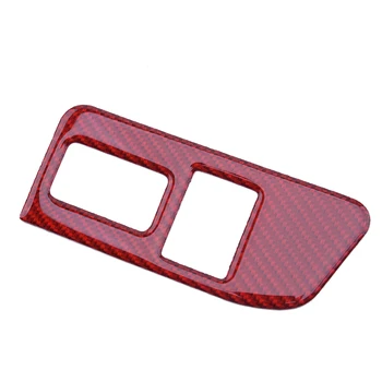 

Red Carbon Fiber Rear Trunk Switch Trim Cover Frame Sticker Fit For Subaru BRZ Toyota 86 2013 2014 2015 2016 2017