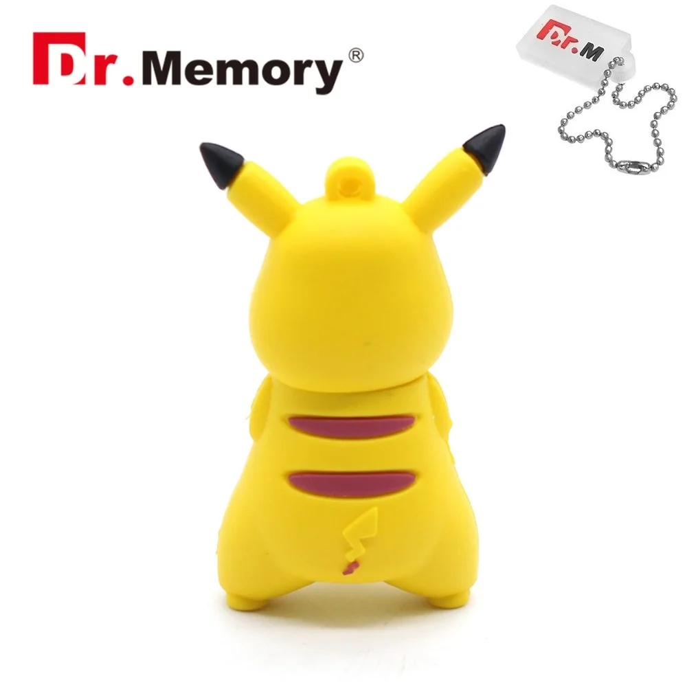 Pokemon USB флэш-накопитель желтый флэш-накопитель Dr. memory 4 ГБ 8 ГБ 16 ГБ 32 ГБ флеш-накопитель pocket monster u disco Poke Ball