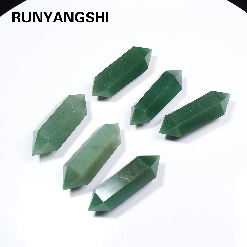 Натуральный Зеленый Кристалл Runyangshi 1 шт. 50 мм 100% дюйма зеркальный камень лечебный