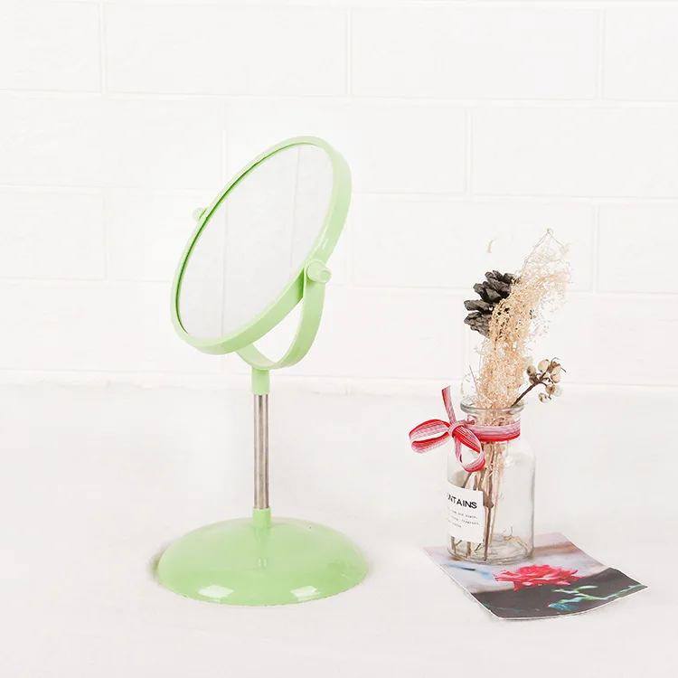 Зеркало для макияжа большого размера с высоким разрешением, двухстороннее косметическое зеркало для рабочего стола, портативное дизайнерское зеркало принцессы Sim