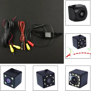 

Car CCD HD 4 LED Night Vision Vehicle Backup Rear View Camera Parking Assistance Waterproof For Honda City Ballade 2011-2014
