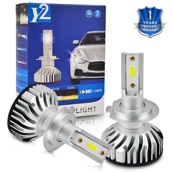 

Car Headlight H7 LED Bulb Auto Headlamp COB Chips 6500K 6000LM 50W 12V For BMW X1 E84 X4 F26 Z3 E36 2.8i 1 3 5 6 7 Series
