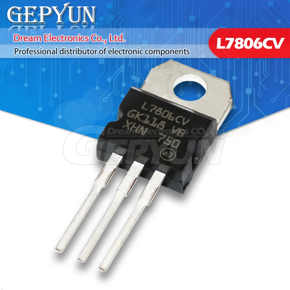 Новая и оригинальная интегральная схема L7806CV TO220 L7806 TO-220 7806 LM7806 MC7806 10 шт. |