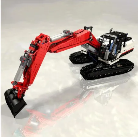 Новый экскаватор с дистанционным управлением RC engineering vehicle MOC 2513 linkbelt 250x3 RTR toy boy