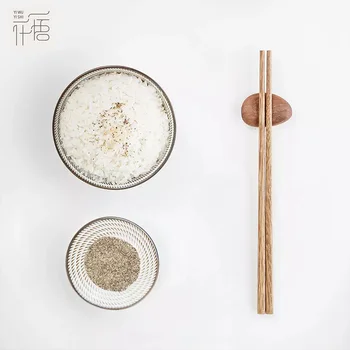 

Yiwuyishi 20 Pairs Chopsticks Safety Natural Solid Wood Chopsticks Non-Slip Durable Alloy Hot High Quality Portable For Sushi