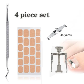 

4pc Useful Ingrown Nail Foot Correction Tool Pedicure Toenail Fixer Foot Nail Care Tool Orthotic Nail Corrector Pedicure Tool