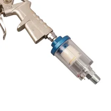 Сепаратор водяного масла высокого давления 1/4 дюйма встроенный воздушный шланг фильтр влагоуловитель для компрессора Краскораспылитель пневматические детали