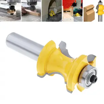 

1/2 Inch Concave Nose Shape Line Milling Cutter for Particleboard / Multi-Layer Board / Solid Wood / Medium Fibre Board