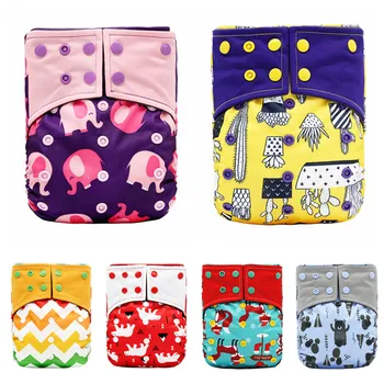 

Square Fiber Cloth Baby Diapers Adjustable Nappy Reusable Cloth Diapers Cloth Washable Waterproof Eco-Friendly Bamboo Charcoal