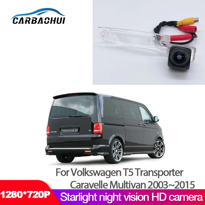 

Vehicle Rear View Camera HD Waterproof For Volkswagen T5 Transporter Caravelle Multivan 2003~2010 2011 2012 2013 2014 2015 Car
