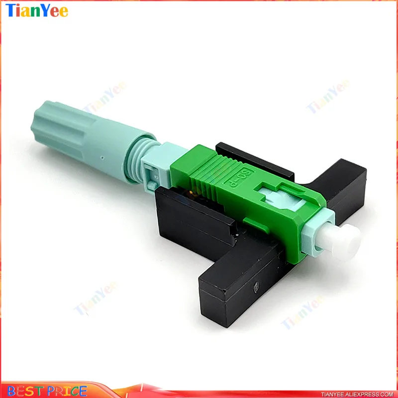 58Mm Vaste Lengte Blok LX58 Single-Mode Sc Upc Apc Snelle Connector Ftth Tool 58Mm Connector quick Connector 50/ 100/200 Stuks Veel