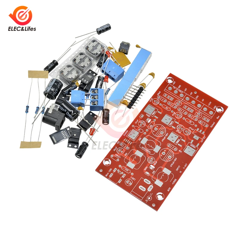 Mini USB 5-24 В до ± 12 В ± 5 В+ 3 в двойной модуль питания DIY Kit 300 мА повышающий одноповоротный линейный регулятор Преобразователь мощности модуль