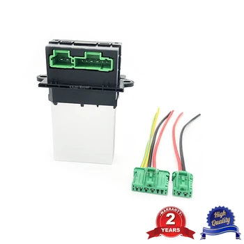 

Blower Heater Resistor Connector Wire Harness for Citroen Renault Megane Clio Scenic Peugeot 207 607 6441L2 7701048390