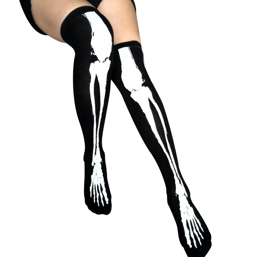 1 Pairs Skeleton Costume Party Cosplay 