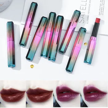 

High Quality Fashion Autumn Winter Lipsticks Matte Dark Series Not Easy to Discolor Lipsticks for Women Girls