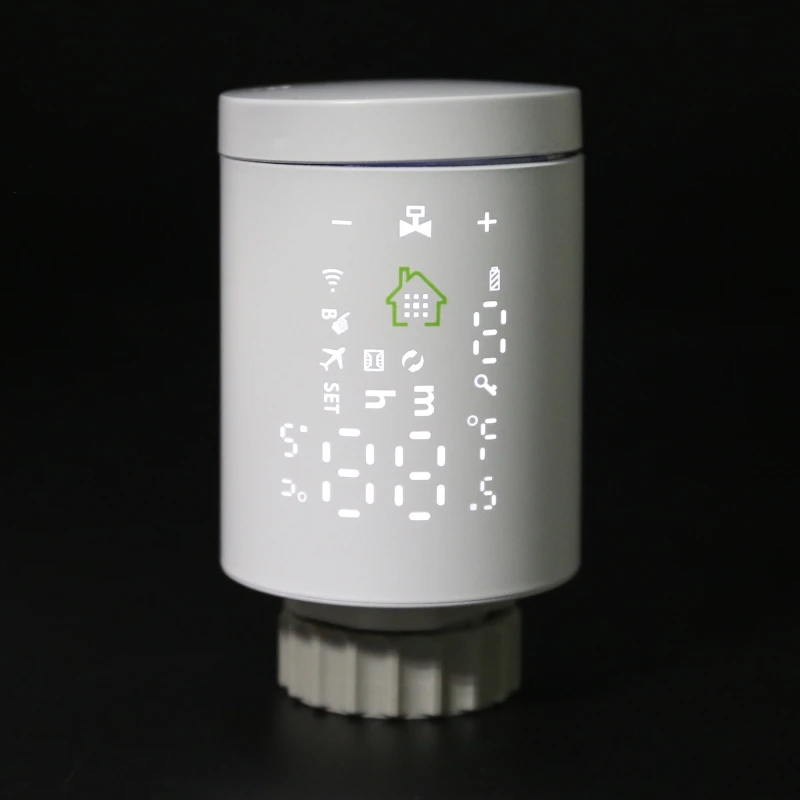 

Tuya Wifi ZigBee Thermostatic Radiator Actuator TRVThermostat Programmable Alexa Voice & Phone APP Remote Control HY368