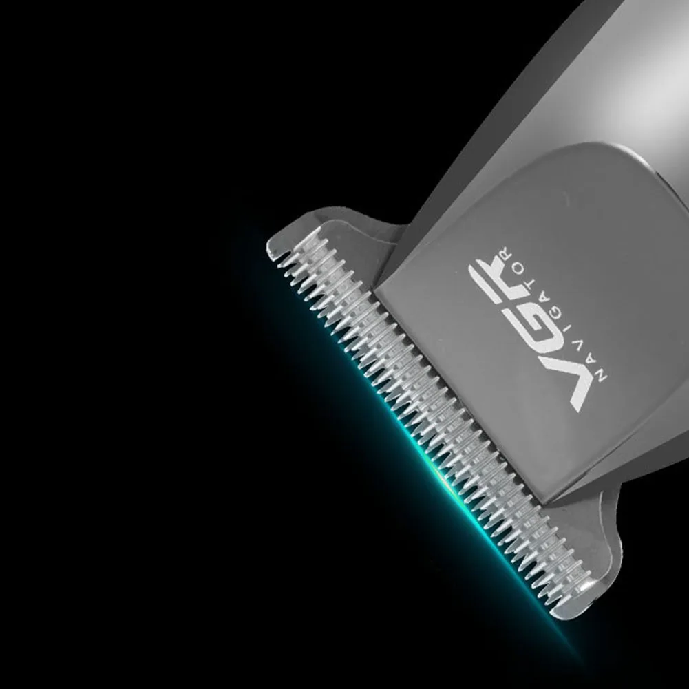 Professional Electric Trimmer Waterproof USB Rechargeable Low Noise Beard Shaver Barber Machine Hair Clipper Grooming Cordless