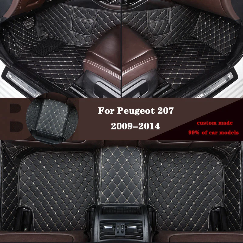 

Автомобильные коврики для Peugeot 207 2014 2013 2012 2011 2010 2009