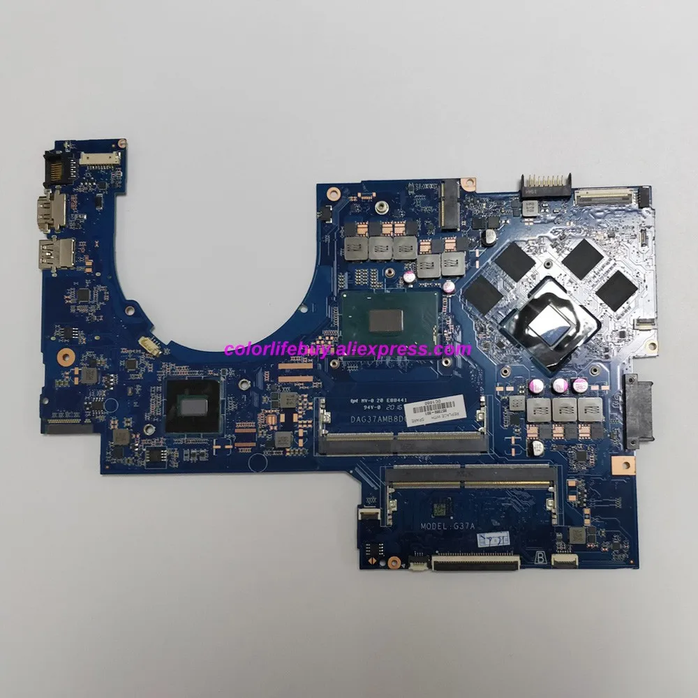 

Оригинальная материнская плата для ноутбука HP 17-AB 17-W серии 17T-AB000 17T-W NB PC 857389-601 857389-001 w 960M/4GB i7-6700HQ DAG37AMB8D0