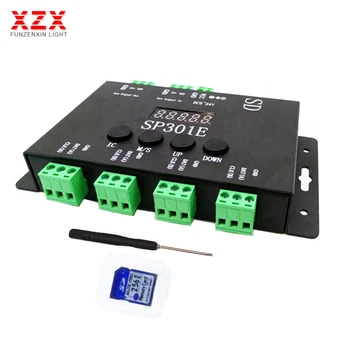 

DC5-24V SP301E Led Controller For WS2811 WS2813 WS2812B SK6812 APA102 Pixel Led Strip Light