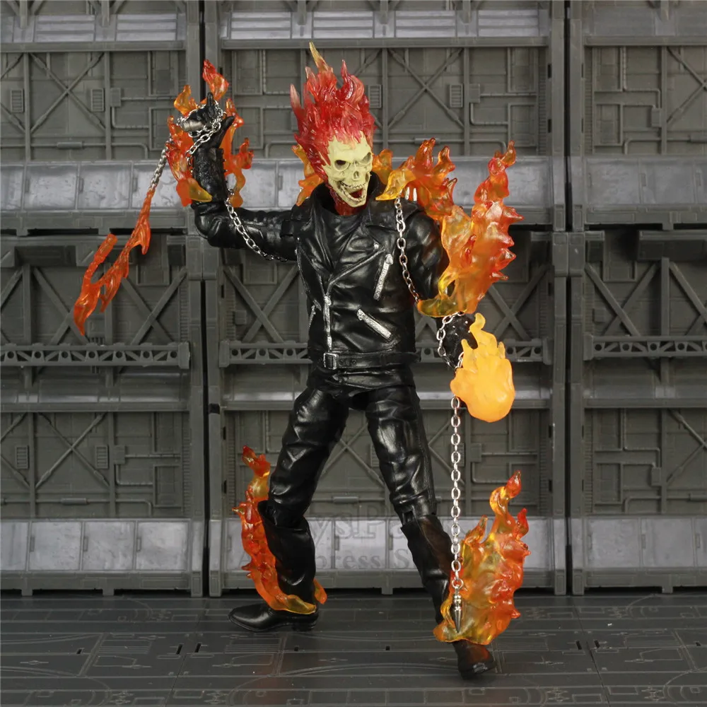 Ghost Rider Jacket Johnny Blaze | Ghost Rider Action Figures 