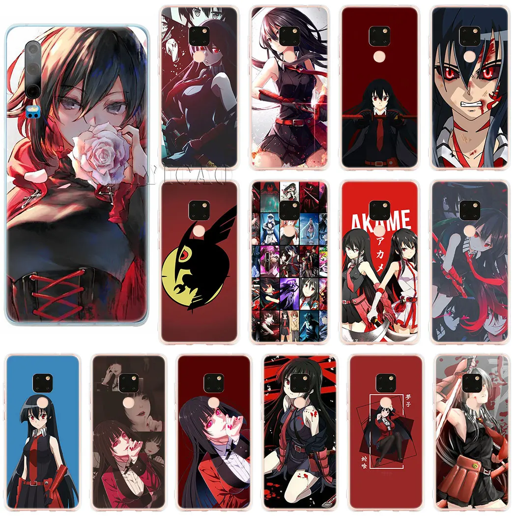 Akame Ga Kill аниме для huawei Honor 8A Y6 Y7 Prime Nova Smart 2i 2 Lite 5 Pro 3 3i 4E 4 5i 5T P9 | Мобильные телефоны и