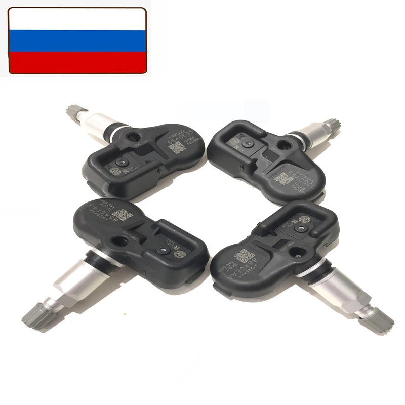 Система мониторинга давления в шинах TPMS 4 шт. 433 МГц Φ 42607-48020 для Toyota Land Cruiser RAV4 Prado