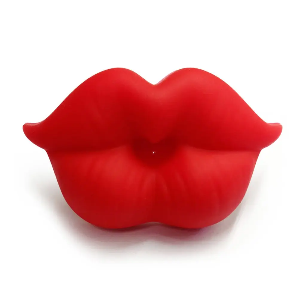 Food Grade Silicone Baby Pacifier Lip Mouth Shape Infant Toddler Baby Soother Teether Funny Nipple Feeding Orthodontic Teat