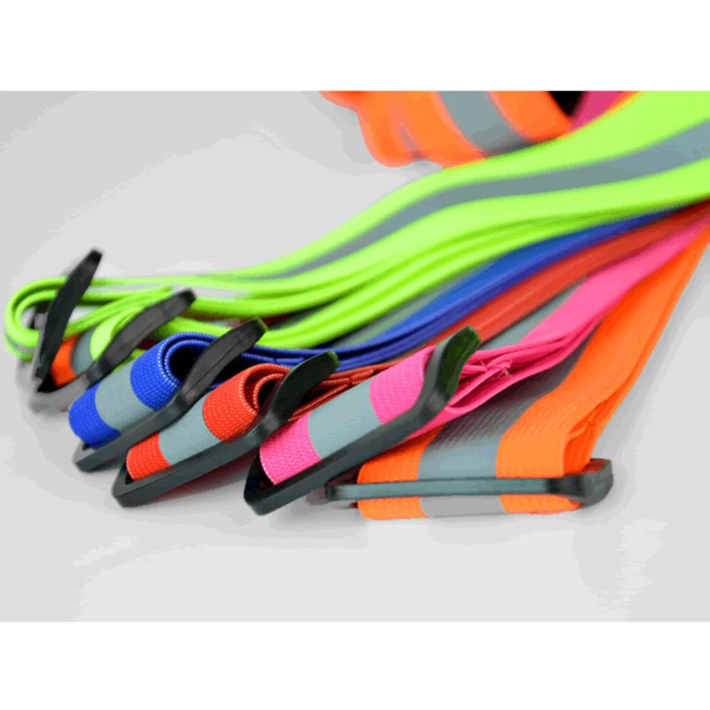 Reflective Safety Vest, Bright Construction Vest Belt with Reflective Strips, High Visibility Vest for Working Outdoor