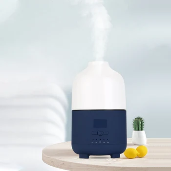 

500ML Air Humidifier Aroma Diffuser Household Mist Maker Fogger Purifying Humidifier Oil Timing USB Household