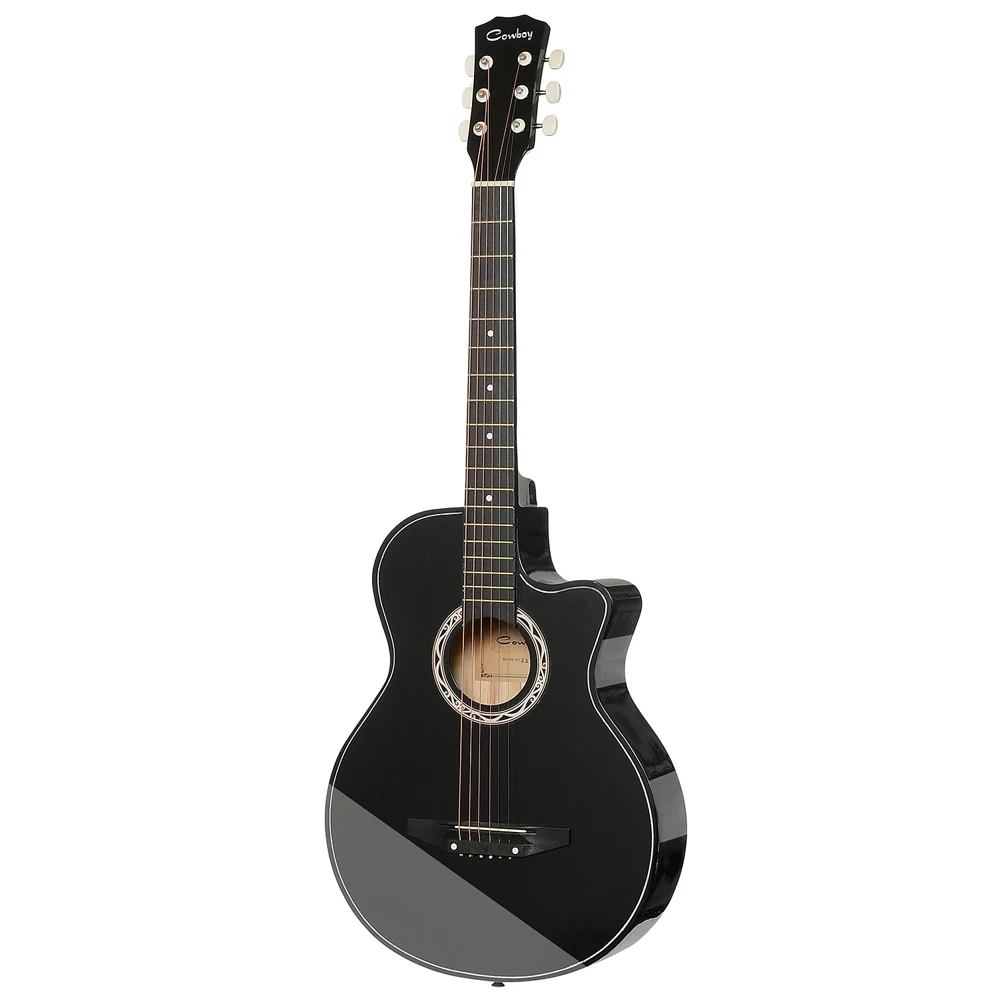 Гитара акустическая COWBOY 38C BK