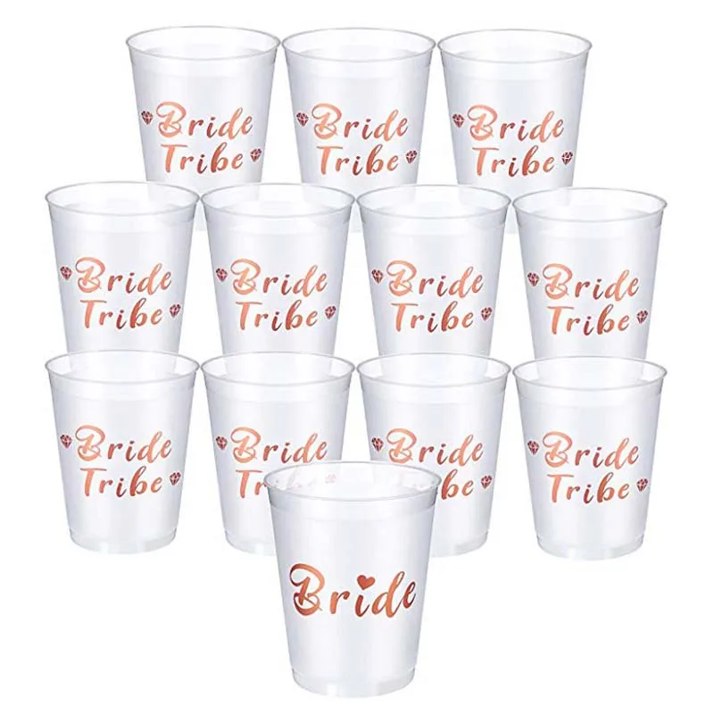 Чашки для невесты 1 шт. 11 надпись Bride Tribe свадьбы помолвки девичника декор NW03 | Дом и